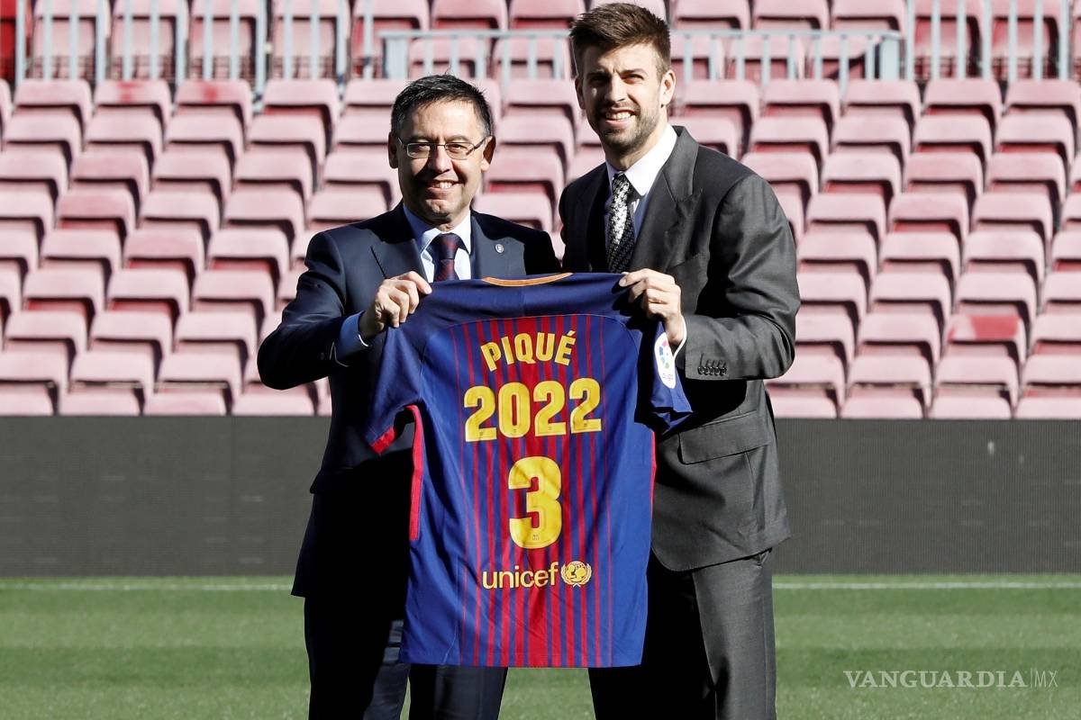 Amarra el Barcelona a Piqué hasta 2022