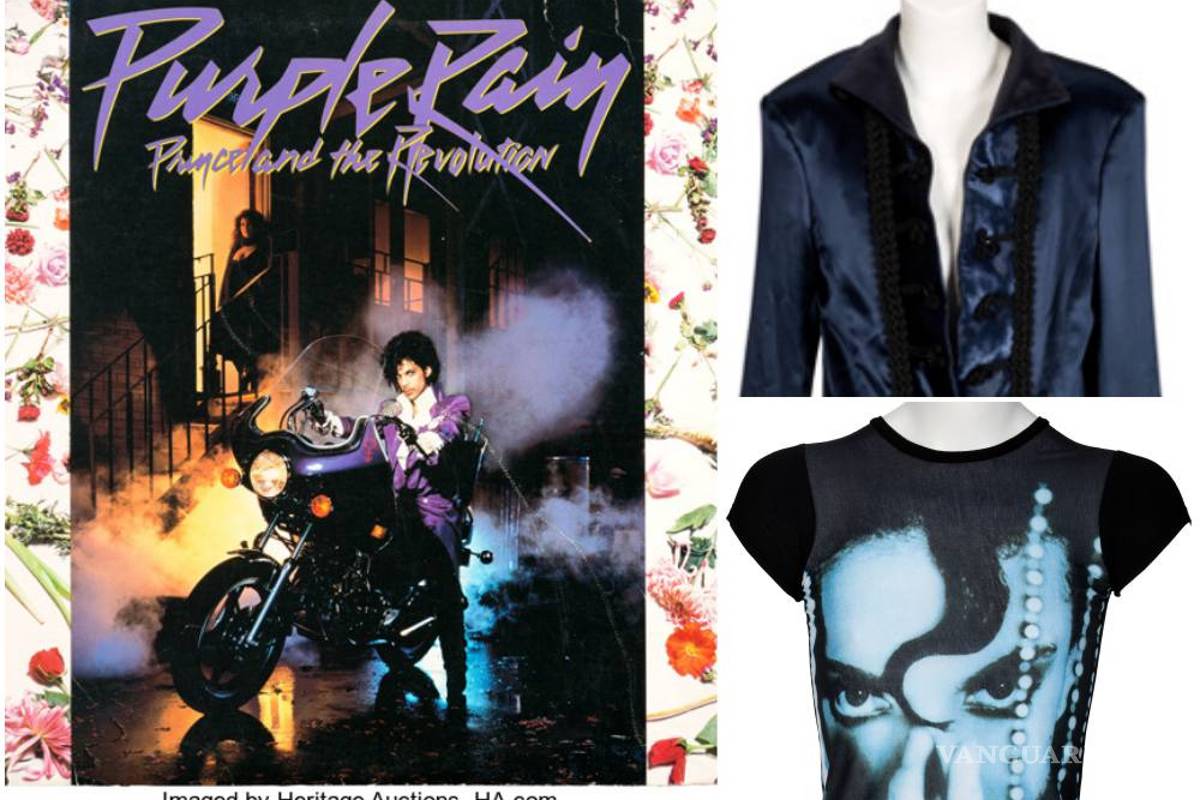 Subastan copia de su álbum &quot;Purple Rain&quot; de Prince
