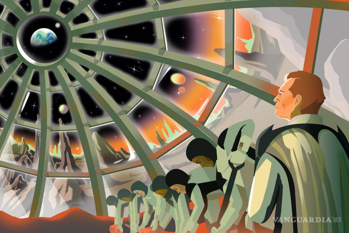 $!Los empleados de SpaceX están trabajando en planes para una ciudad marciana, incluidos hábitats en forma de cúpula.