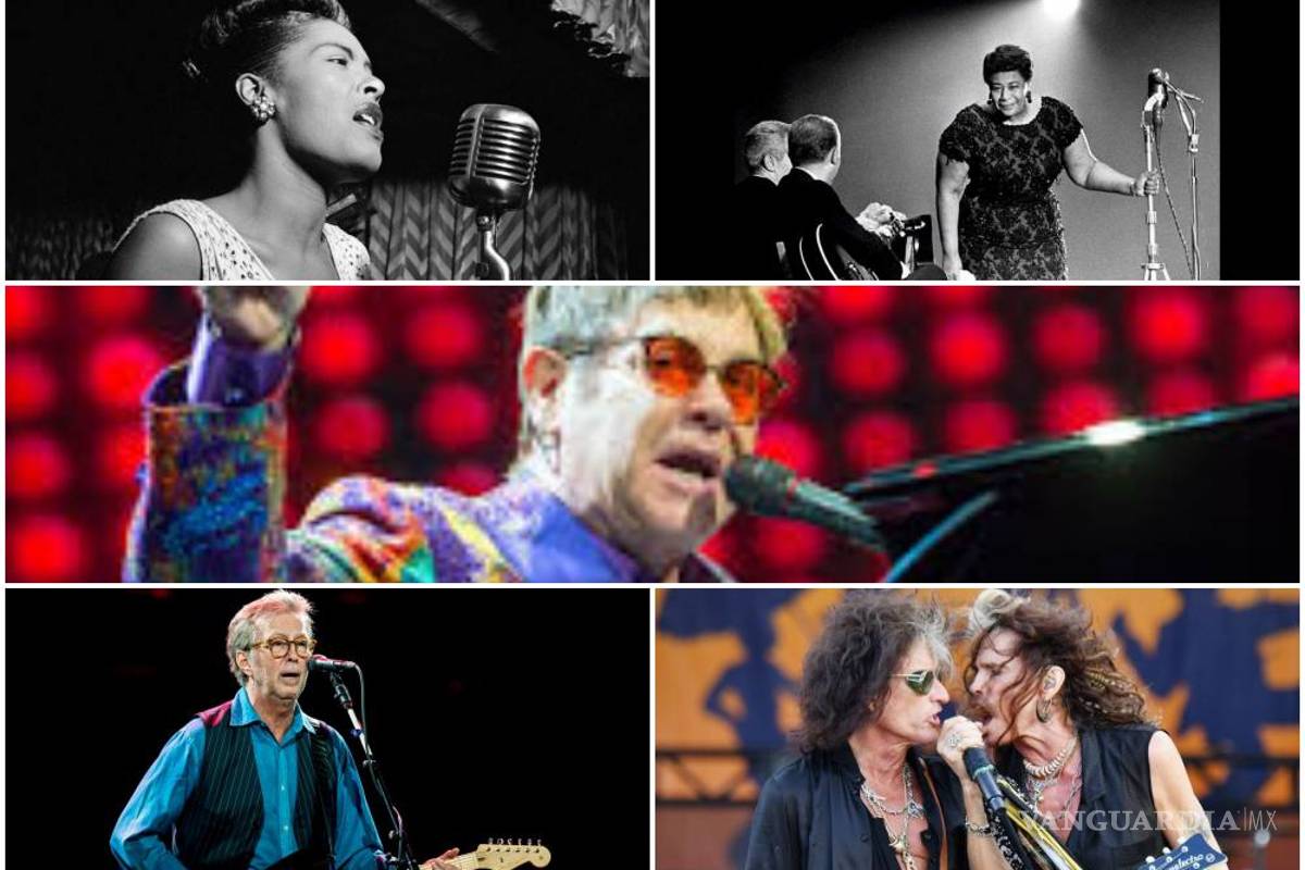 Adiós al legado musical de Billie Holiday, Ella Fitzgerald, Elton John, Eric Clapton y Aerosmith