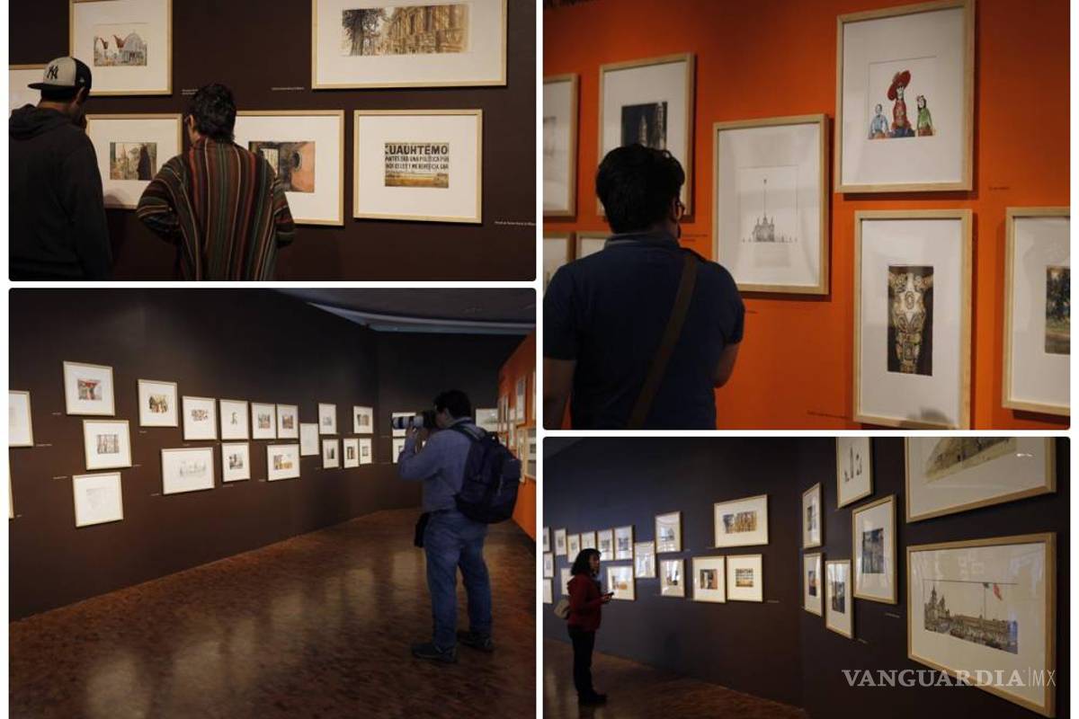 $!"Nicolas de Crécy. Bitácora mexicana" se exhibe en el Museo de Arte Moderno