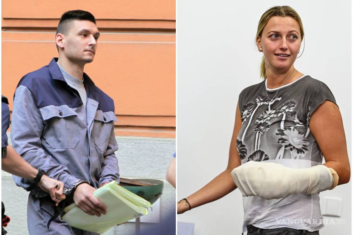 Dan 8 años de cárcel a hombre que acuchilló a Petra Kvitova