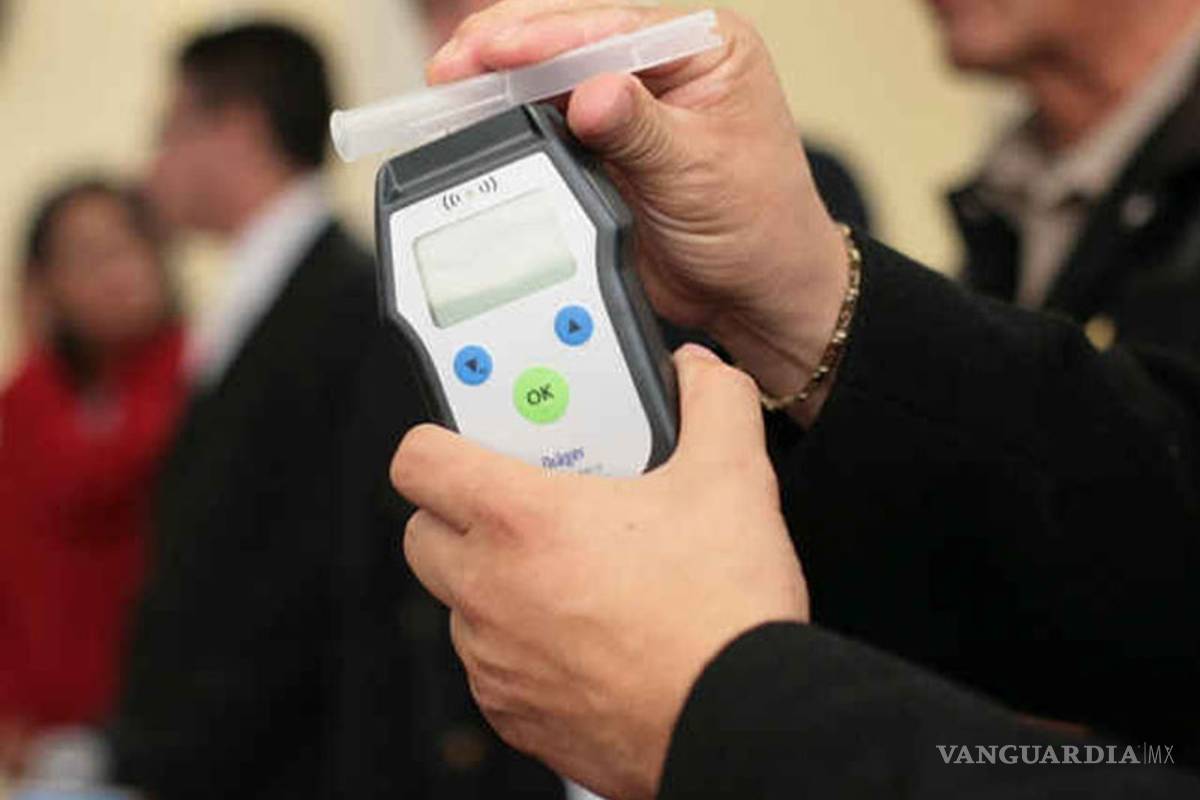 Alcoholímetro para todo el país en este 2016