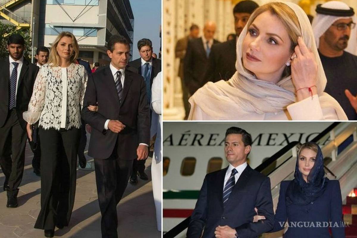 $!Así lució Angélica Rivera por Medio Oriente