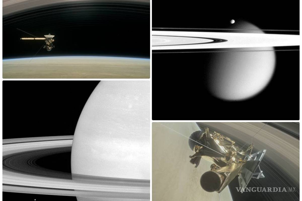 $!“Espectacular final" para la sonda “Cassini", entre los anillos de Saturno