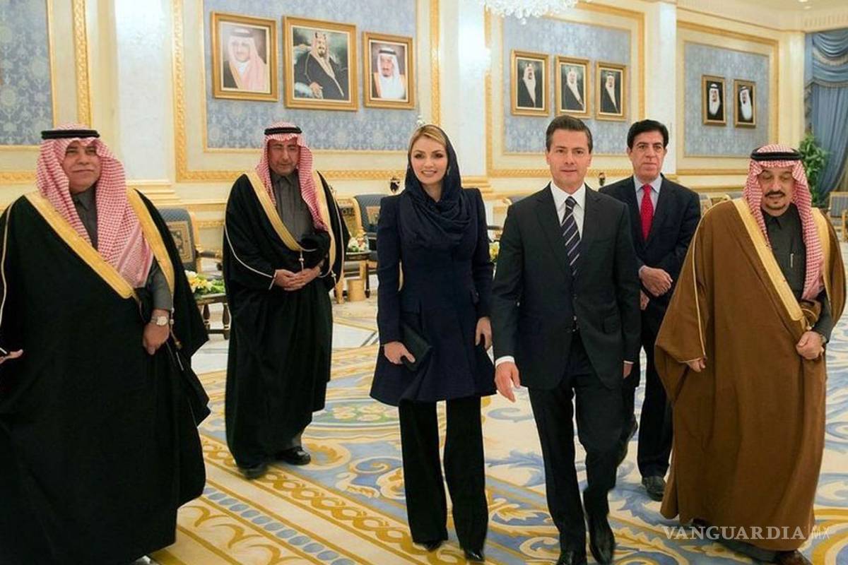 $!Así lució Angélica Rivera por Medio Oriente