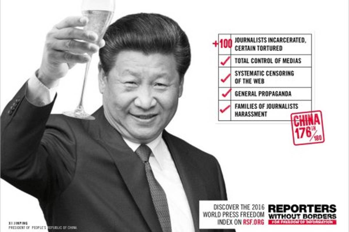 $!Los países que se 'jactan' de limitar la libertad de prensa según RSF