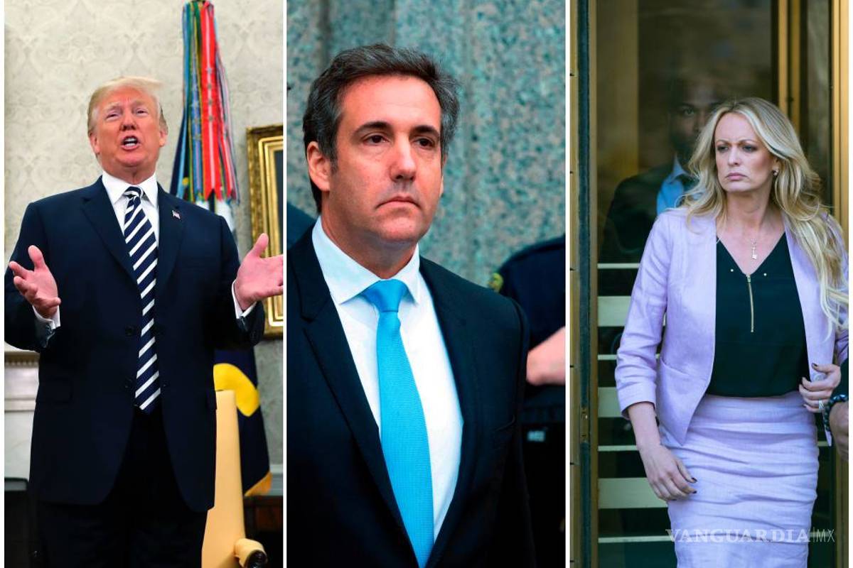 Michael Cohen me representa &quot;en este loco asunto con Stormy Daniels”, dice Trump