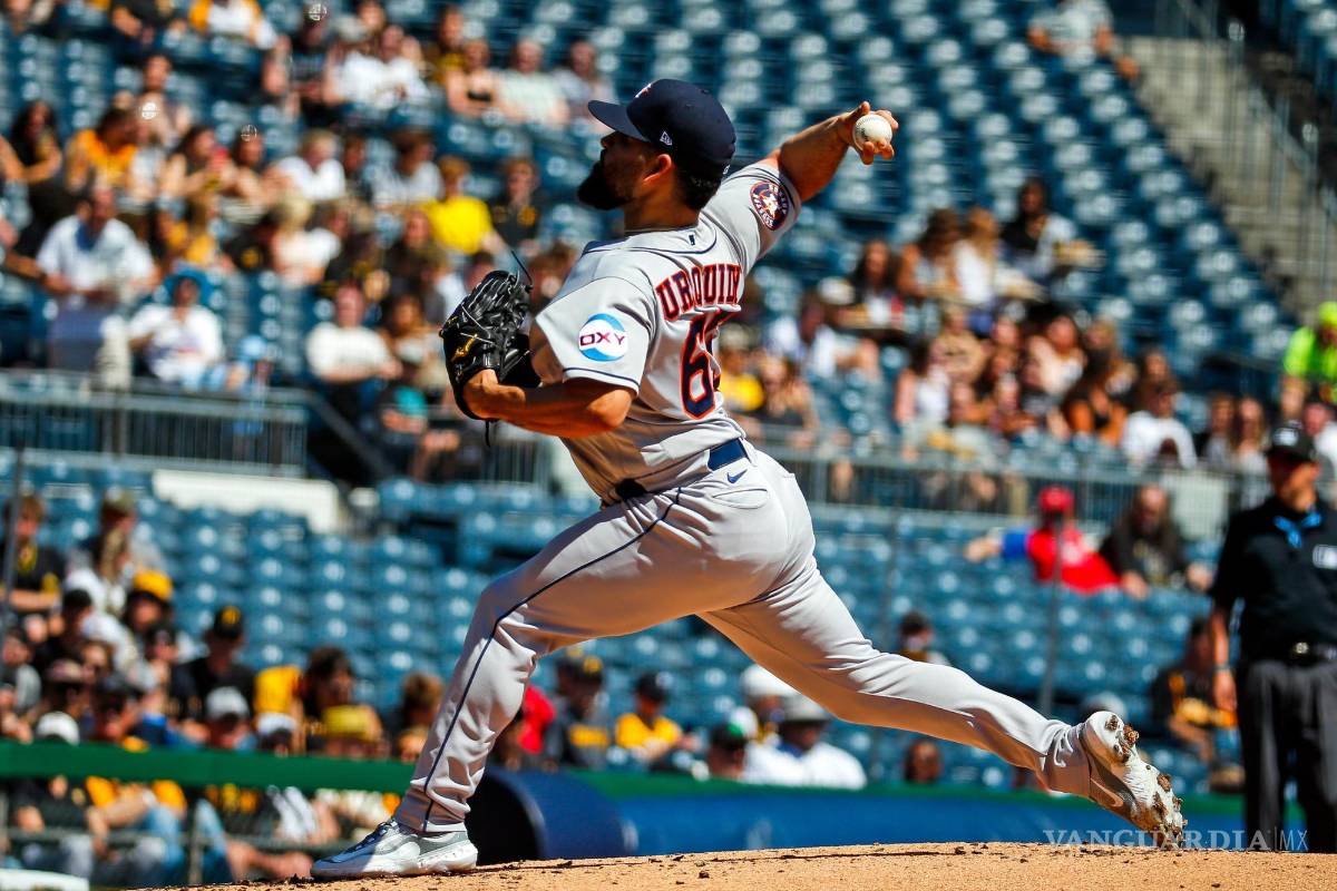 El mexicano José Urquidy lidera el triunfo de los Astros ante Pittsburgh