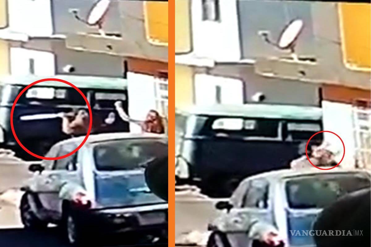 Saltillo: revelan videos de pelea previa al accidente donde dos mujeres fueron arrolladas en la Miguel Hidalgo