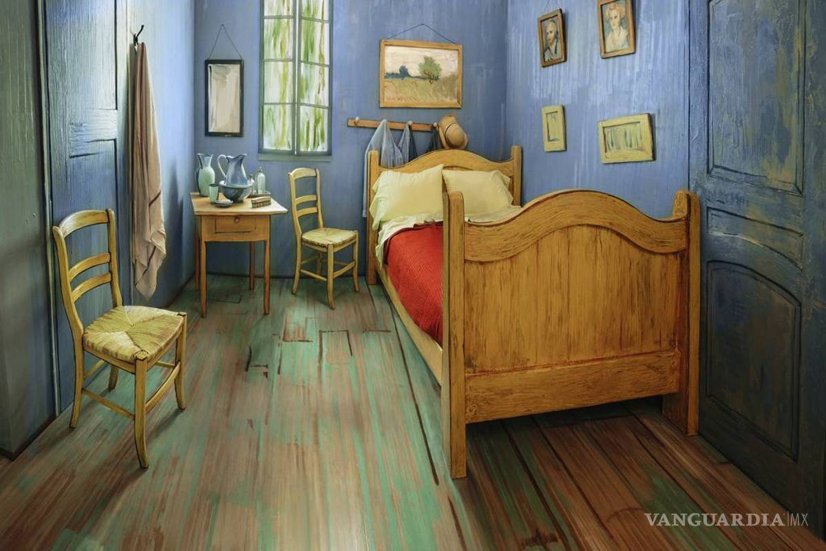 Recrean y alquilan en Chicago la habitación de la &quot;casa amarilla&quot; de Van Gogh