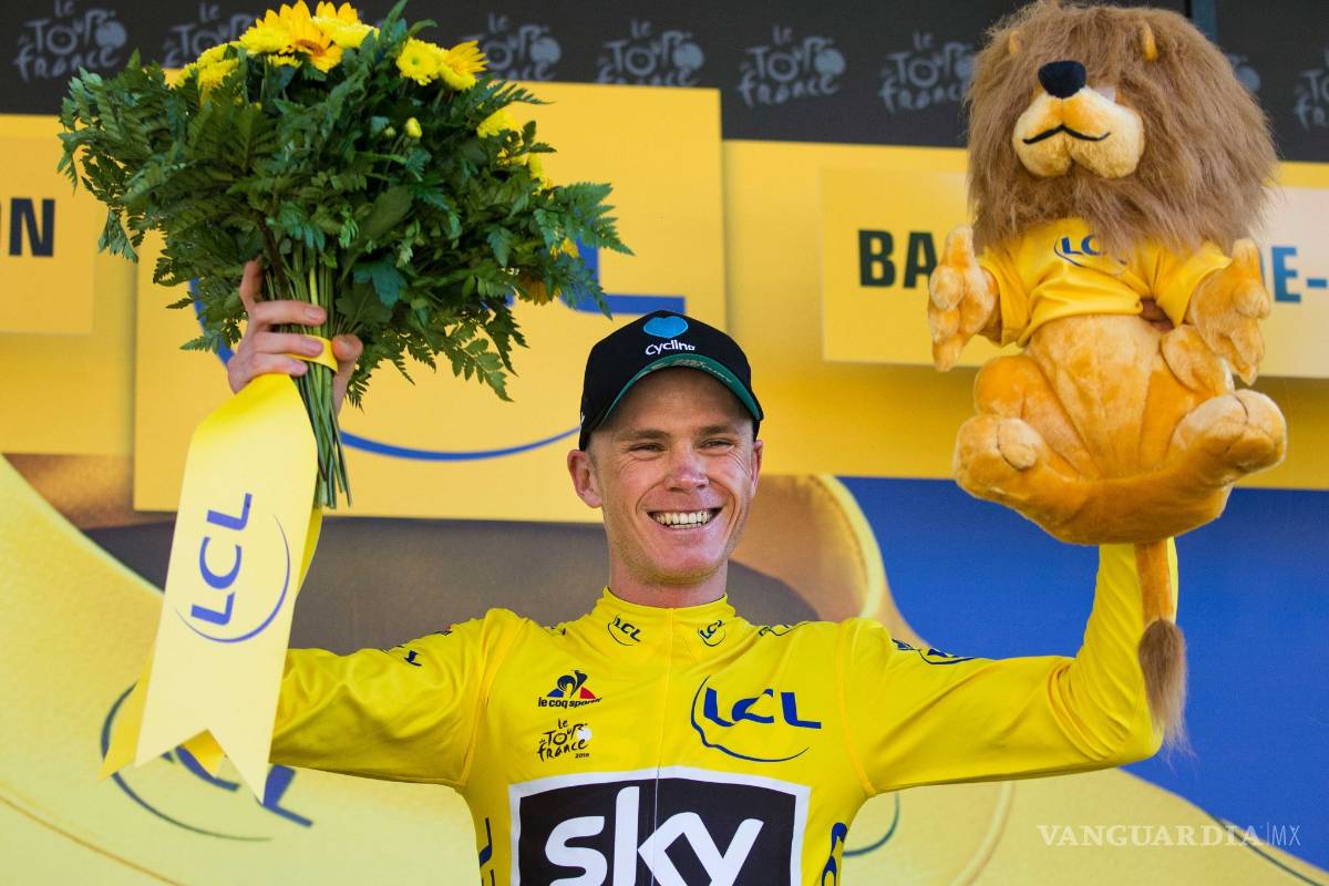 En el Tour de Francia Froome ya se puso la amarilla