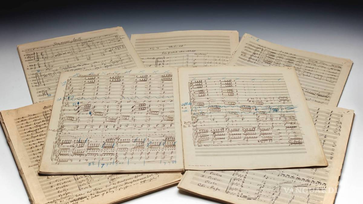 Es de Mahler la que podría ser la partitura más cara de la historia