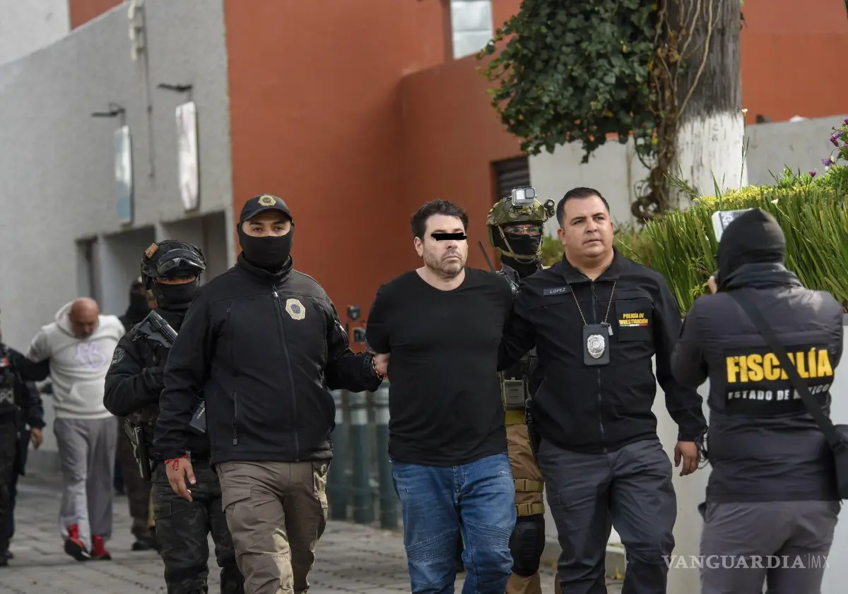 $!Diego Sebastián ‘N’ siendo trasladado tras su detención