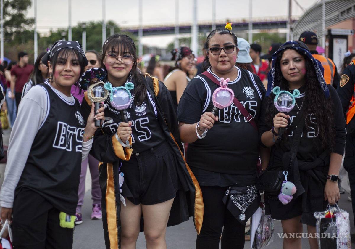 $!El regreso de BTS a México reunió a más de 65 mil personas en el Estadio GNP de la Ciudad de México.