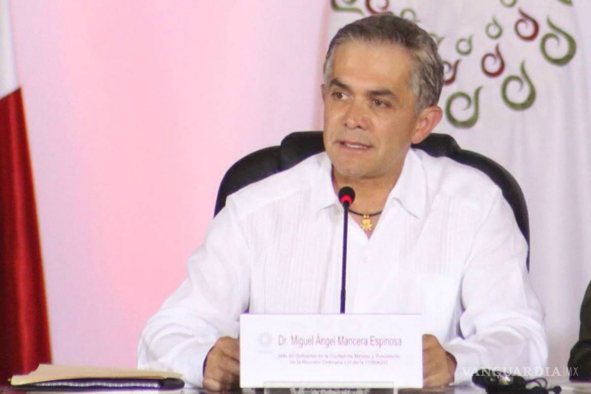 Asume Miguel Ángel Mancera presidencia de la Conago