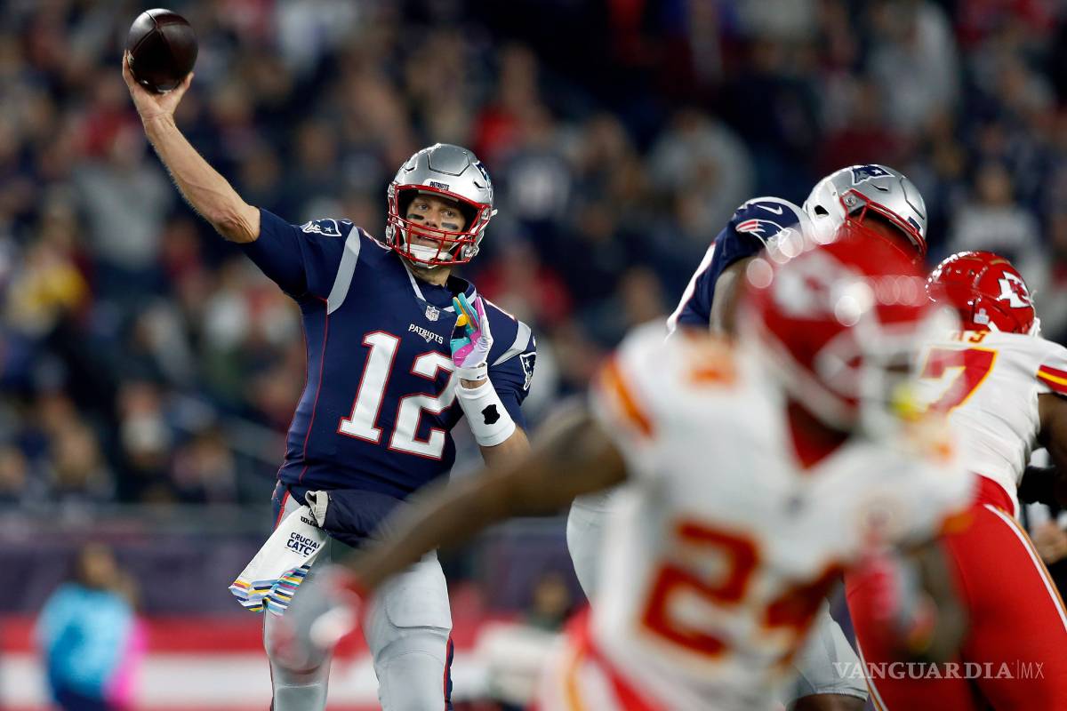Los Patriots detienen el invicto de los Chiefs