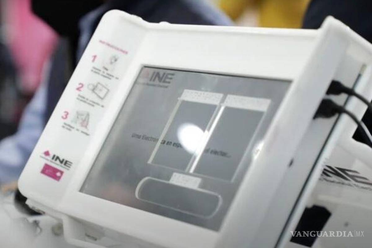 En Edomex y Coahuila se usarán urnas electrónicas en elecciones