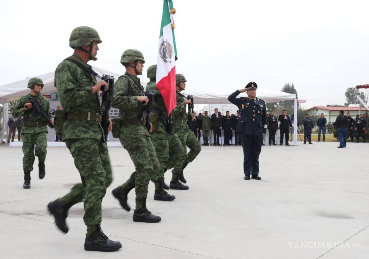 $!Rinde protesta el General Enrique Hernández como Mando Especial en La Laguna