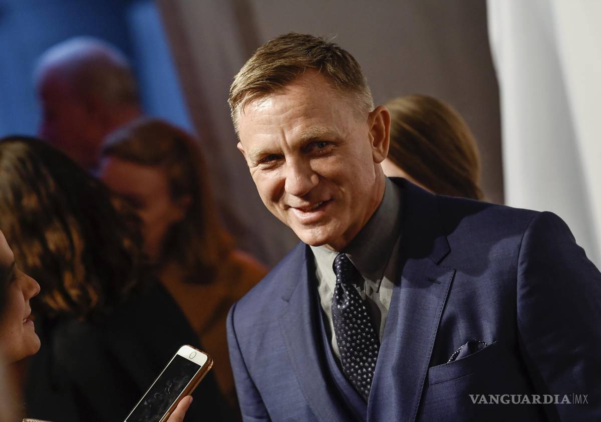 $!El actor Daniel Craig asiste a un evento en Nueva York, el lunes 9 de abril de 2018.