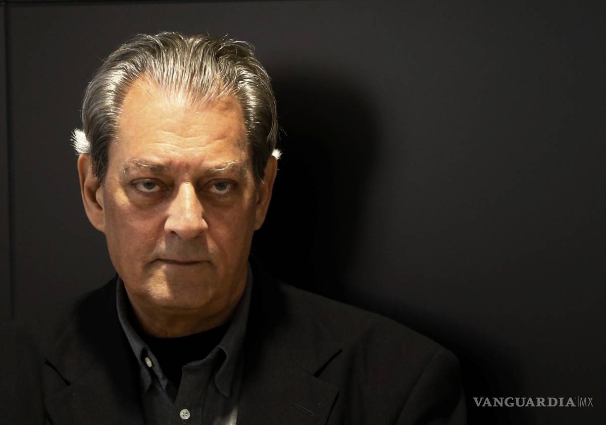 $!Paul Auster durante la presentación en Madrid de su última novela 4321”. EFE/J.P.Gandul