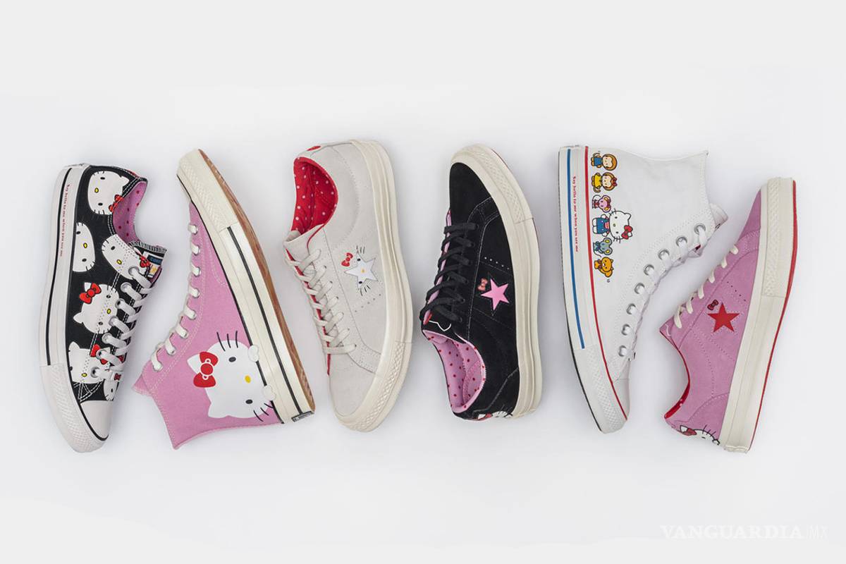Hello Kitty regresa de la mano de Converse