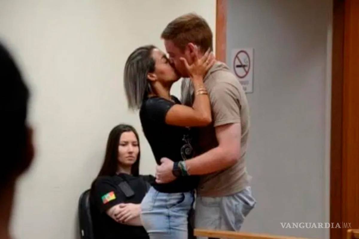 Exnovio la intentó asesinar a balazos; ella lo perdona y lo besa en pleno juicio