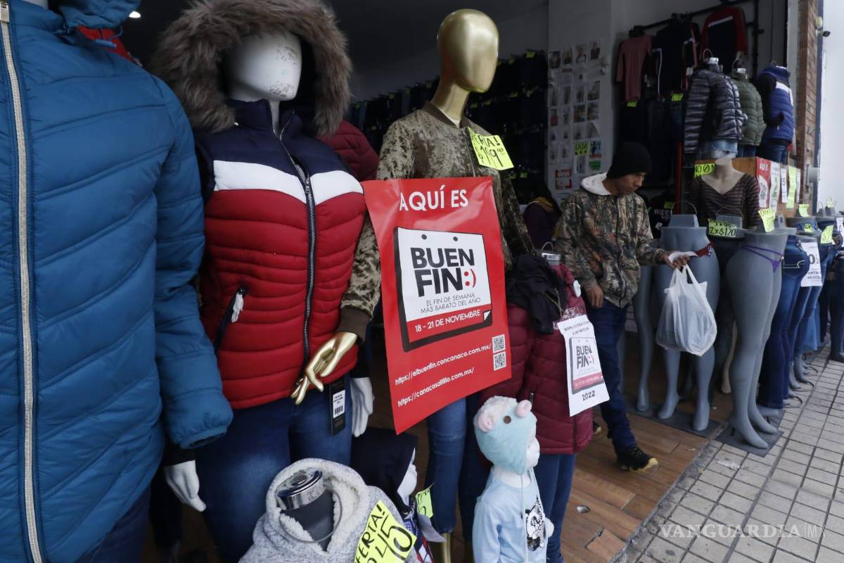 Buen fin para cerca de 6 mil comercios de Saltillo, informa Canaco