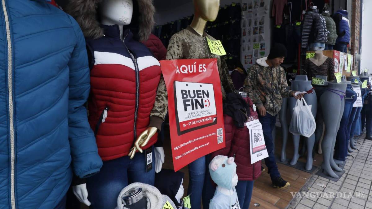 Buen fin para cerca de 6 mil comercios de Saltillo, informa Canaco