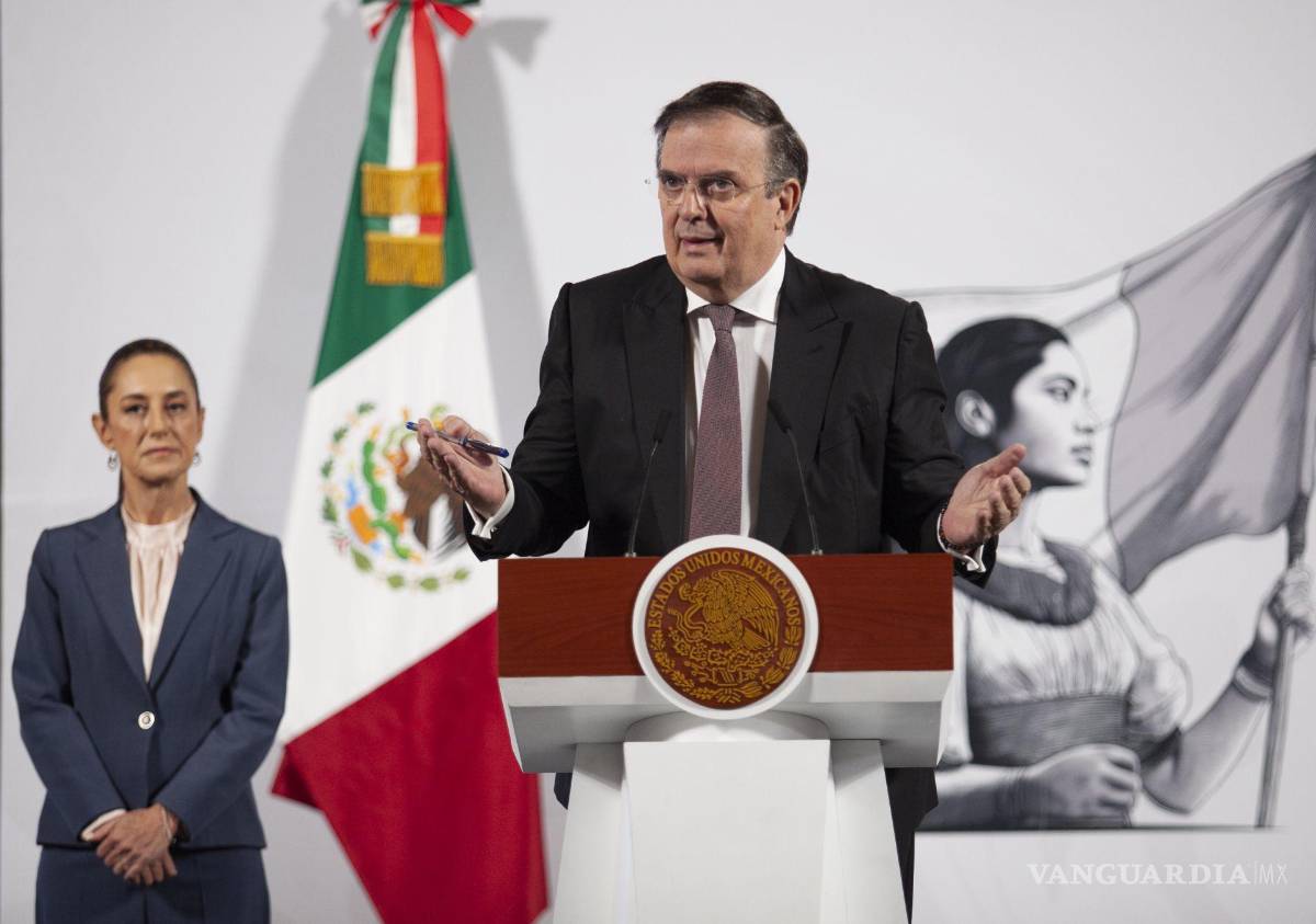 $!Marcelo Ebrard Casaubon, secretario de economía. La expectativa es que los aranceles no lleguen a concretarse, al menos para México, por los efectos que podría tener sobre la economía de Estados Unidos.