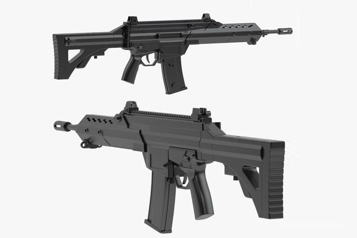 $!Se trata del rifle de asalto Xiuhcóatl FX-05, el cual recibe su nombre del náhuatl para “serpiente de fuego” en alusión al arma que empuñó Huitzilopochtli