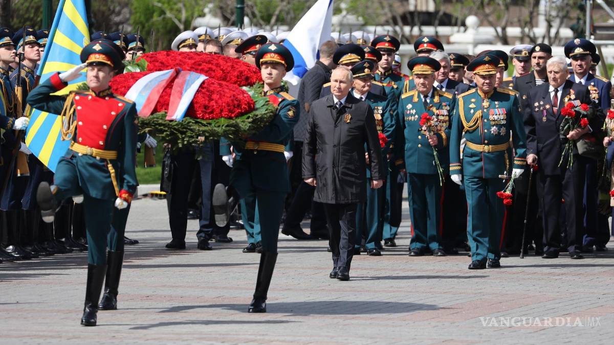 Putin participa en el Desfile del día de la victoria por los caídos en la Segunda Guerra Mundial