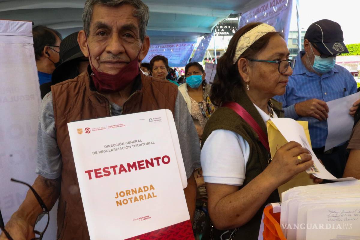 Menos de 5% de mexicanos tiene testamento