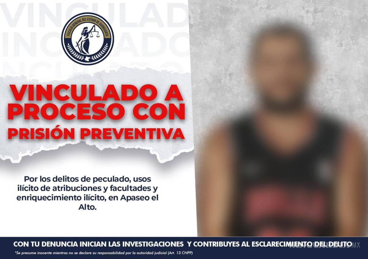 $!Detienen a extesorero de Apaseo el Alto por presunto desvío de recursos públicos en Guanajuato
