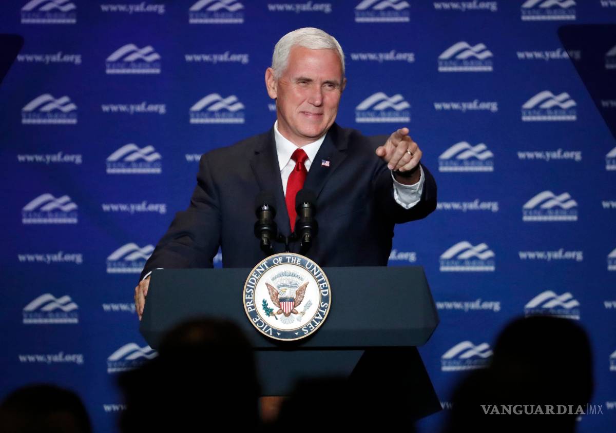 $!Rechaza Mike&nbsp;Pence que buscará la presidencia de EU en 2020