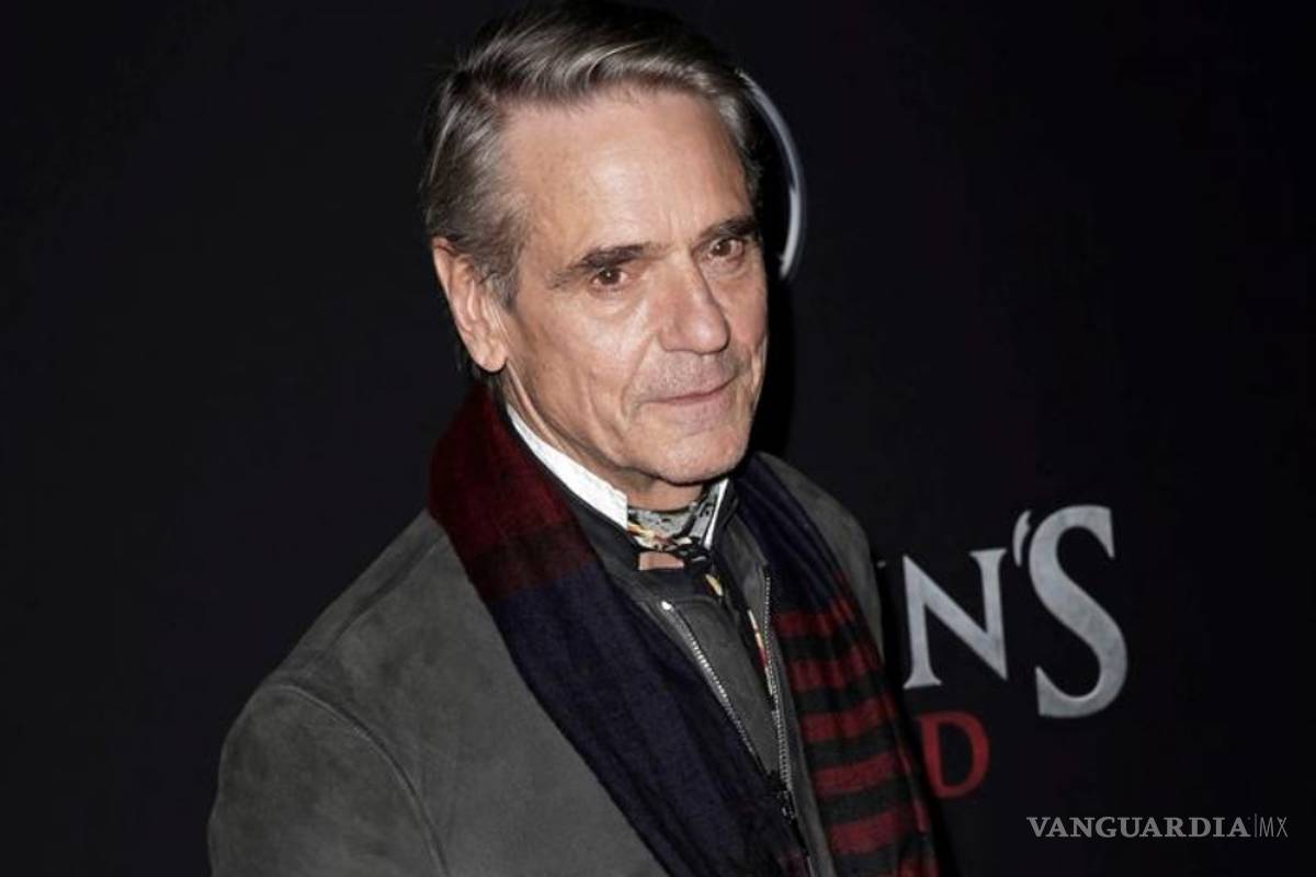 &quot;Debemos aferrarnos a la libertad y a nuestros instintos”: Jeremy Irons