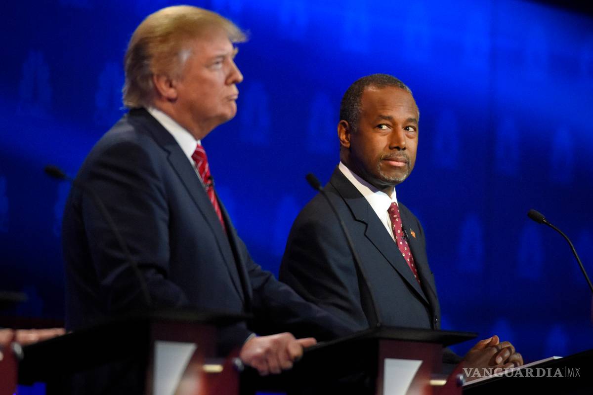 Sondeo confirma empate entre Donald Trump y Ben Carson
