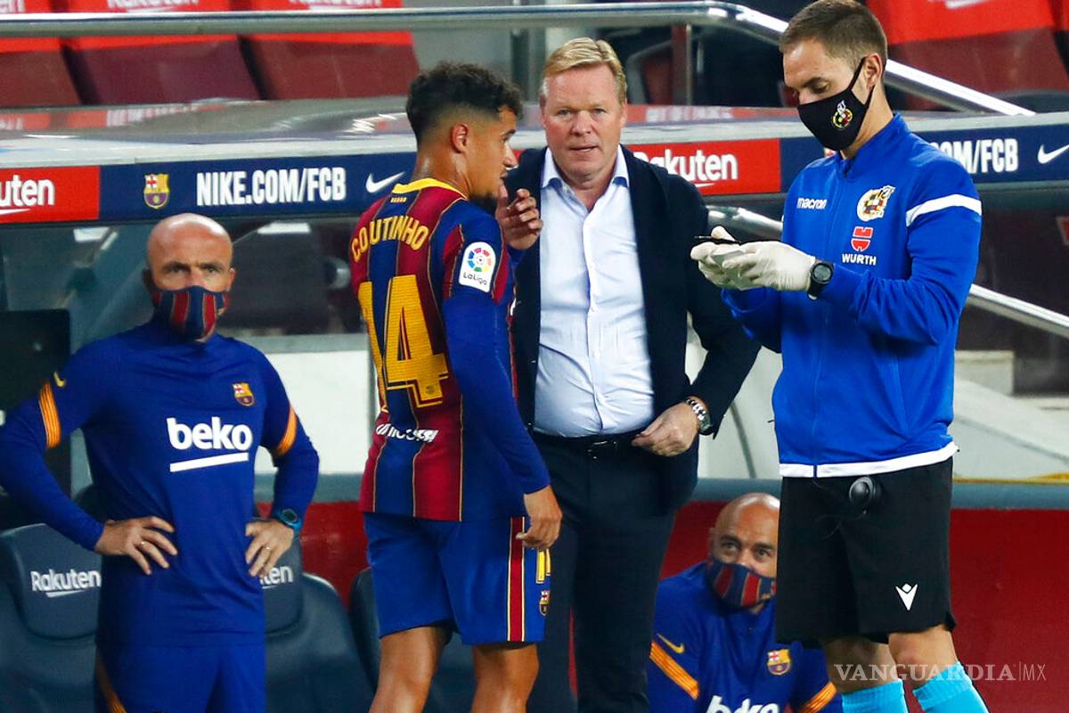 Así juega el Barcelona de Koeman