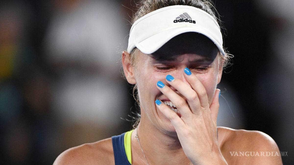 Así vivió Caroline Wozniacki su victoria en el Open de Australia
