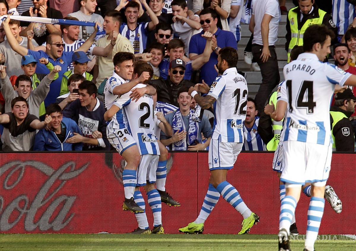 $!En la peor temporada del Real Madrid, la Real Sociedad gana, gusta y golea