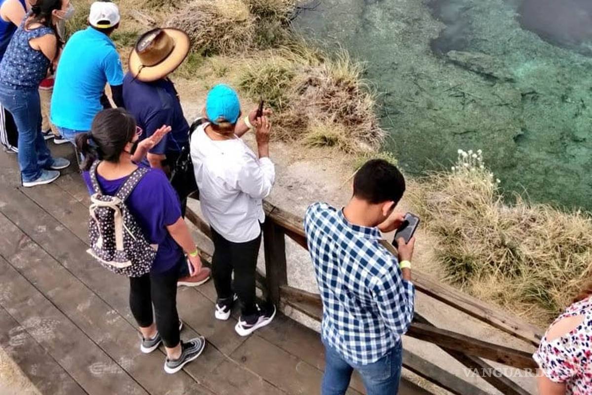 Cuatro Ciénegas recibió cerca de 10 mil personas el fin de semana no respeto protocolos sanitarios