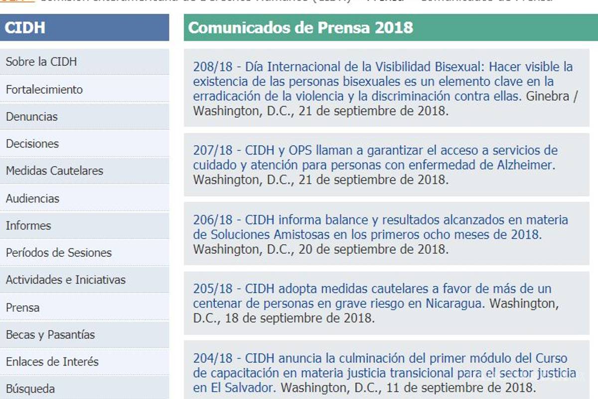 $!Difunden comunicado falso de la 'CIDH' pidiendo a AMLO no descalificar a medios de comunicación