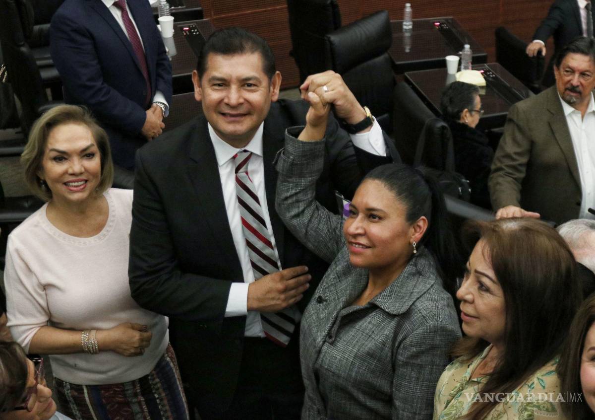 $!El próximo 1 de septiembre, Armenta presidirá la Mesa Directiva del Senado de la República.