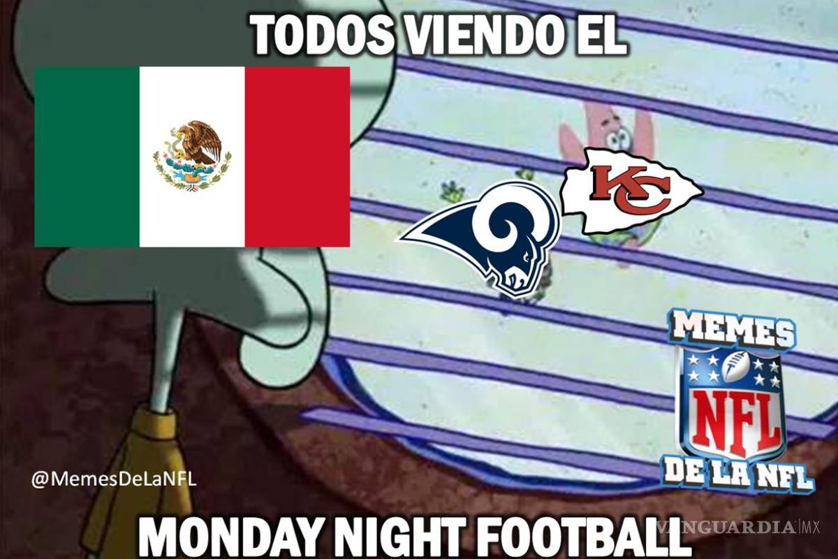 Los memes del juego entre Rams y Chiefs que no se pudo jugar en México