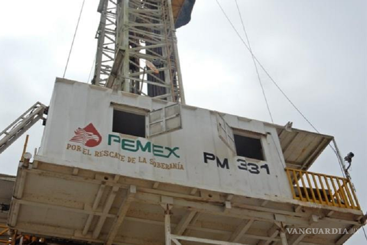 Producción petrolera de Pemex se contrae por undécimo mes consecutivo