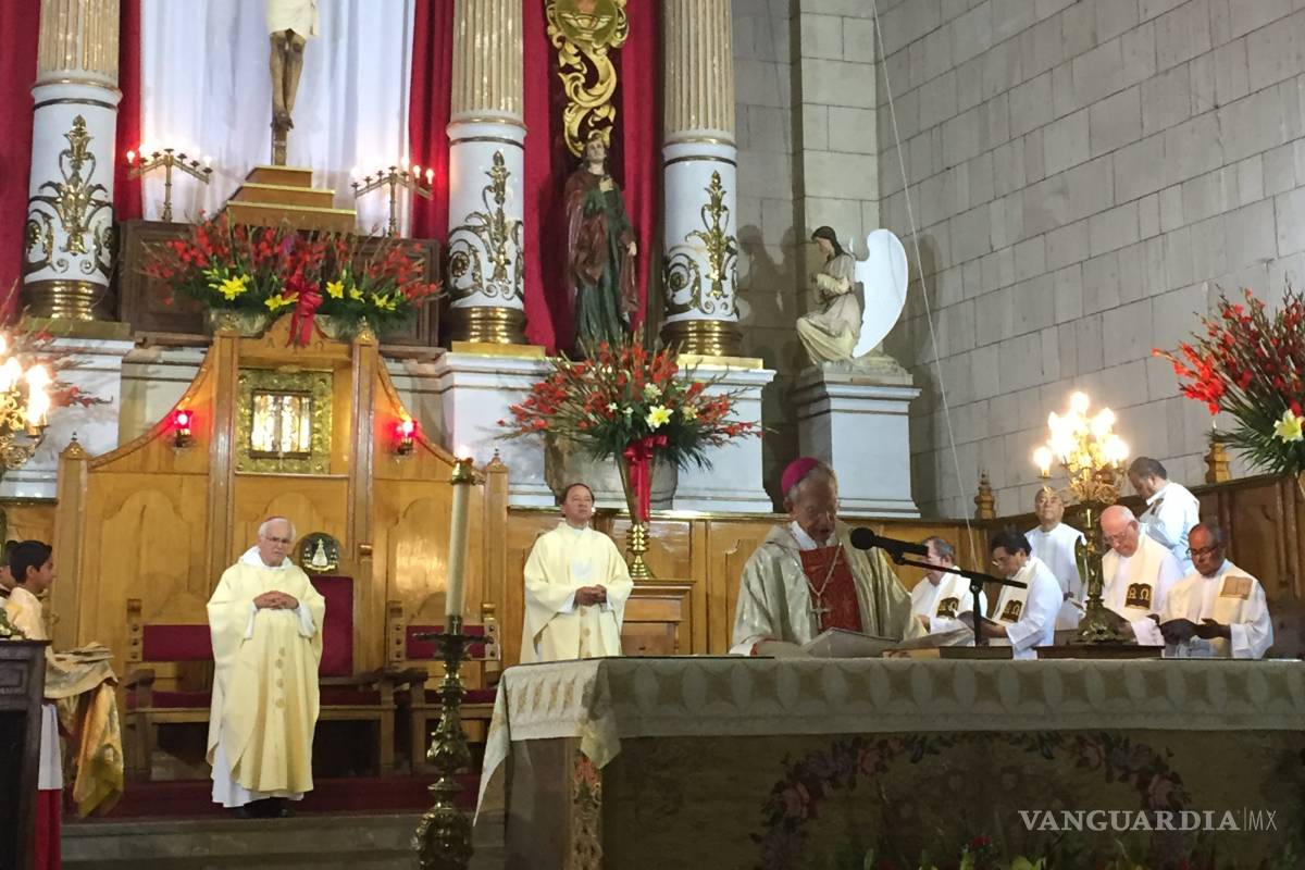 Celebra obispo emérito de Saltillo 45 años de consagración episcopal