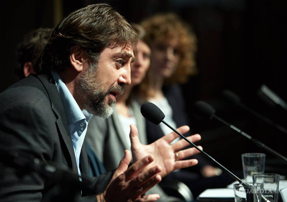 $!Promueve Bardem en Berlín protección del fondo marino de la Antártida