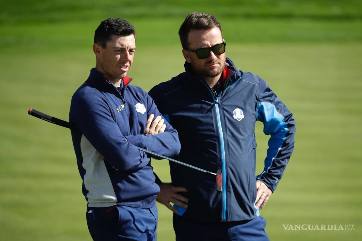 Rory McIlroy pide al equipo europeo que no se obsesione con Woods