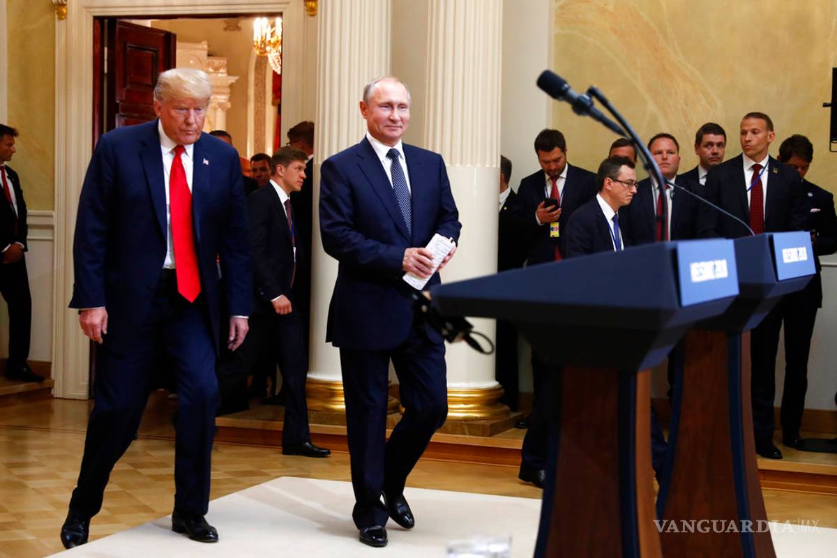 $!Donald Trump se reune con Vladimir Putin a solas por más de dos horas