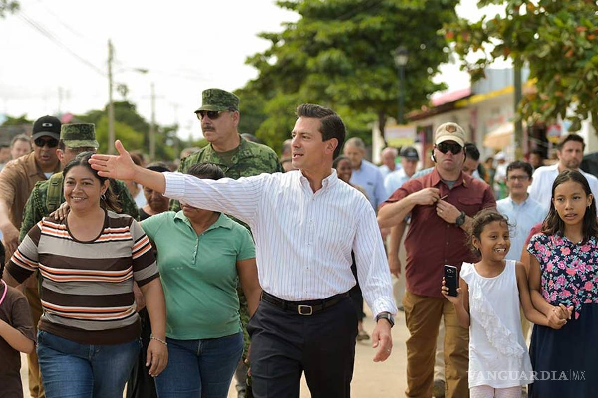 Arranca Peña Nieto etapa de reconstrucción en Oaxaca